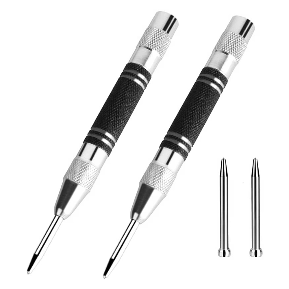 Metal Glod 5 Spring Loaded Center Punches Adjustable Impact Auto Hole Punch Breaker Tool for Window Wood JelBo Automatic Center Punch Glass Metal Glod 5 Spring Loaded Center Punches Adjustable Impact Auto Hole Punch Breaker Tool for Window Wood JelBo Automatic Center Punch Glass